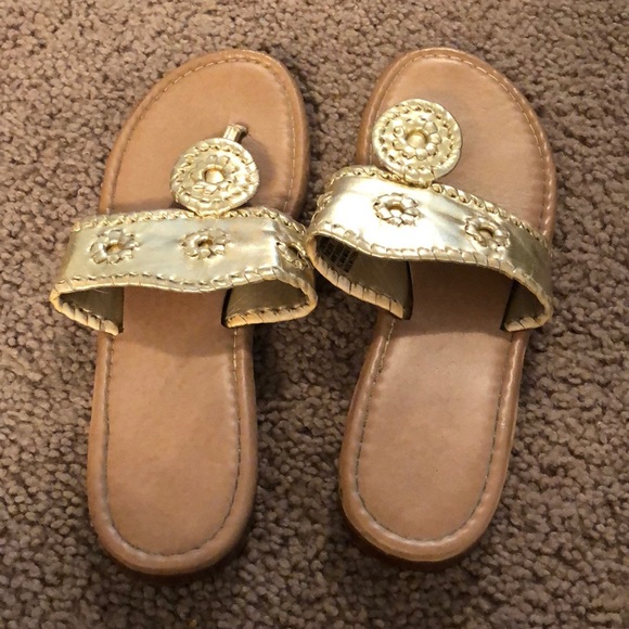 Gold sandal - Picture 1 of 1